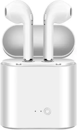 Wireless Earbuds Bluetooth Headphones Stereo Earphone Built-In Mic with Charging Case Cordless Sport Headsets for AirPods iPhone X 8 7 plus 6 6s plus Android Samsung Galaxy