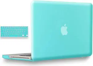 Rubberized Hard Case for MacBook Pro 15 Inch with CD-ROM Model A1286 Shell Cover with  Silicone Keyboard Cover for Apple MacBook Pro 15"