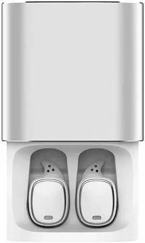 QCY T1 Pro Touch Control Bluetooth Earphones TWS Mini Wireless Headset Music Earbuds with Microphone Handsfree Calls Noise Cancellin 750mAh charging box