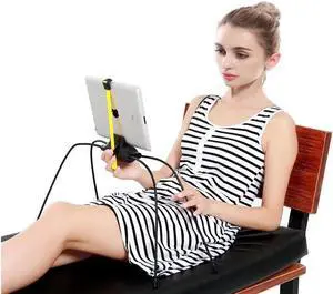 Tablet Phone Stand Spider Mounts for Bed Sofa Desk and Table Flexible Long Legs for Tablets Smartphones Kindle Stand for Reading Outdoor Picnic Camping Beach