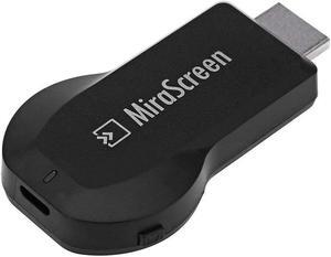 MiraScreen Dongle 1080P HDMI WiFi Display Adapter Support DLNA Airplay Miracast Display Dongle Streaming Media Player with HDMI Plug for iPhone Android Phone Notebook Tablet PC to HDTV Monitor