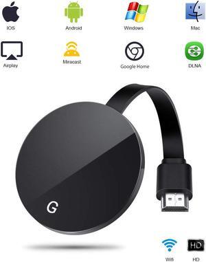 Wireless Display Adapter 5G 2.4G WiFi Dongle HDMI Display Adapter Screen Mirroring Dongle 1080P HD DLNA Airplay Miracast Dongle For MacBook Android IOS Windows 8.1 10 iPhone X 8 to to TV Projectors