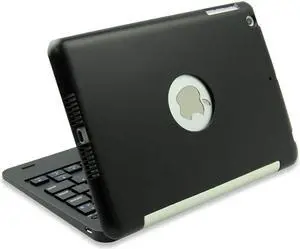 Wireless Keyboard for iPad Mini 1 2 3 Keyboard Case Folio Flip Smart Cover For iPad Mini 3 iPad Mini 2 iPad Mini 1 with Folding Stand Silent Typing Auto Sleep Wake Function