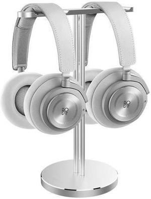 Dual Aluminum TV Headphone Stand Wireless Organizer,Suitable for Beats,Sennheiser,Sony,Audio-Technica,Bose,Shure,AKG, Kids' Headphones,Logitech,JBL,Plantronics,Razer Gaming Headphones and Mor