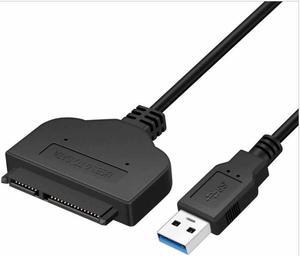 USB to SATA Adapter USB 3.0 to Hard Drive Adapter Cable Converter for 2.5 Inch Hard Drive Disk HDD and SSD Support UASP SATA I II III