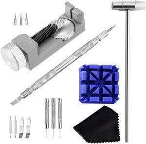 Werleo Watch Link Remover Kit Watch Band Tool Kit with Spring Bar Tool Watch Band Tool for Watch Repair and Watch Band Removal