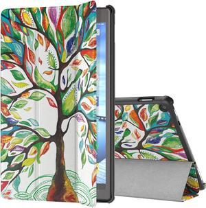 Protective Case for All-New Fire HD 10 2017 Case 7th Generation 2017 Release Slim Leather Stand Folio Smart Cover Case with Auto Wake Sleep for Amazon Fire HD 10 Tablet 10.1"