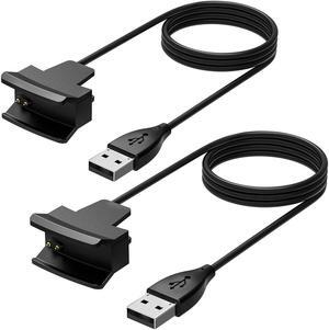 Werleo 3FT/1M Replacement USB Charging Cable Cord Charger Cradle Dock Adapter for Fitbit Alta Fitness Tracker Wristband Smart Watch - No Reset Button