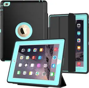 iPad 2 3 4 Case Ultra Slim Lightweight Stand Case with Auto Wake Sleep Function Three Layer Drop Protection Rugged Protective Case Smart Cover for Apple iPad 2 iPad 3 iPad 4