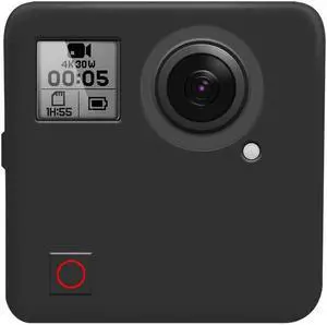 Silicone Case Rubber Protective Case Frame Housing Cover for GoPro Fusion 360-dgree Action Camera
