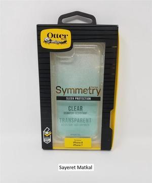 OtterBox Symmetry Series Clear Graphics Case for iPhone SE (2nd gen) and iPhone 8/7 - Retail Packaging - Aloha Ombre Graphic