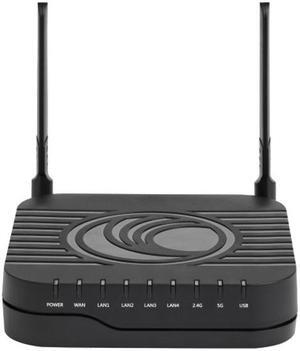 Cambium cnPilot Home & Business R201P 802.11ac WLAN Router with Analog Telephone Adapter ATA and PoE - RoW, no Power Cord (C000000L049A)