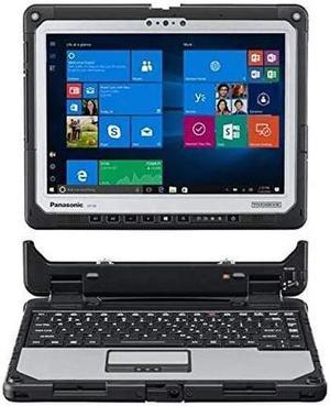 Panasonic Toughbook CF-33, Rugged 2-in-1 Laptop, A Grade, 12" QHD, Intel i5 6300U, 4G LTE, 16GB RAM, Backlit Keyboard, Win10 Pro