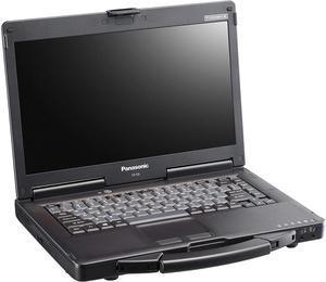 Panasonic Toughbook CF-53 MK2, Rugged Laptop - PC, 14" HD Touch, Intel Core i5-3320M @2.60GHz, 4G LTE, DVD, 8GB, 256GB SSD, Windows 10 Pro