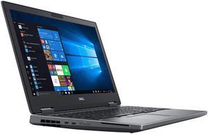 Dell Precision 7530 laptop, 15.6" FHD IPS Non-touch, Intel Core i7-8750H, 16GB DDR4, M.2 512GB NVMe PCIe, NVIDIA Quadro P1000, Wi-fi, Bluetooth, Webcam, Win 10 Professional