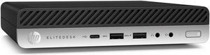 HP EliteDesk 800 G3 Mini Desktop 35W, Intel Core i7-6700T @ 2.8GHz, 8GB DDR4, 256GB NVMe SSD, Wi-Fi, Bluetooth, Ethernet, 3x DisplayPort, 6x USB 3.1, Headphone Jack, Windows 10 Pro 64-bit, 90 Days WTY