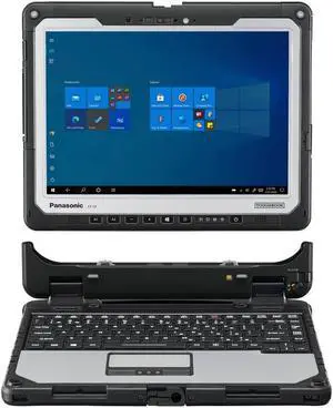 Toughbook CF-33 MK2, A Grade, 12" QHD 2-in-1, Intel Core i5-10310U, Win10 Pro, SmartCard, Serial (true), 16GB RAM, 512GB OPAL SSD