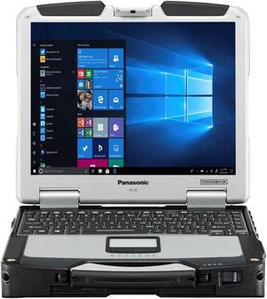 Panasonic Toughbook CF-31 MK6, Fully-Rugged Laptop, 4G LTE, 13.1" Touch Sunlight Readable, Intel Core i5-7300U 2.60GHz, DVD, 32GB, 1TB SSD, Backlit Keyboard, Windows 10 Pro