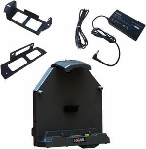 Package  Docking Station For Getac A140 Rugged Tablet With Triple Pass-Thru Antenna Connections, External Power Supply & Power Supply Mounting Bracket | PKG-DS-GTC-802-3