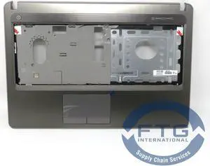 667663-001 CVR TOP W/O FP SILV 14.0 NO USB LOGO