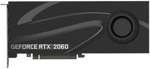 PNY GeForce RTX 2060 Graphic Card - 1.37 GHz Core - 1.68 GHz Boost Clock - 6 GB GDDR6 - Full-height - Dual Slot Space Required