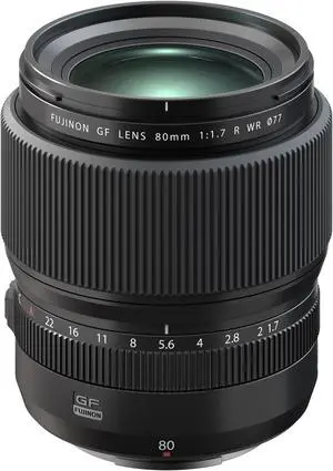 Fujifilm Fujinon GF80mmF1.7 R WR