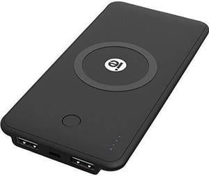 iEssentials IEN-WCP Black Wireless Charging Pad with Dual USB