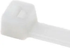 HellermannTyton T120I9K2 Heavy Duty Cable Tie, 11.8" Long, UL Rated, 120lb Tensile Strength, PA66, Natural, 50/pkg