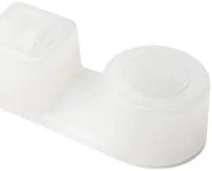 HellermannTyton T50MR9X2 Screw-Mount Cable Tie, 8.5" Long, #10 Screw, 1.8" Max Bundle Dia, 50lb, PA66, Natural, 25/pkg