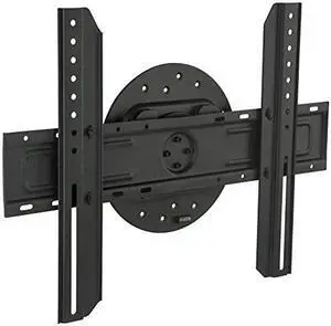 mountit! tv wall mount landscape to portrait rotation, fixed mounting bracket, lowprofile for samsung, sony, toshiba, sharp, lg, element, westinghouse, tcl 32 to 60 inch some 70" tvs, 110 lbs