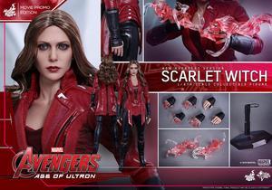 HOT TOYS 1/6 MARVEL AVENGERS MMS357 SCARLET WITCH MOVIE PROMO EDITION FIGURE