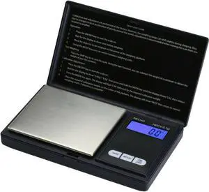 Scales SWS-1000 Digital Pocket Scale 1000g Capacity- Black