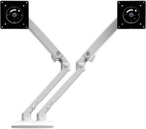 Ergotron Mounting Arm for Monitor, LCD Display - White - 2 Display(s) Supported24" Screen Support -