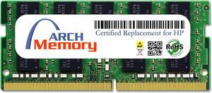 16GB V1D59AA 260-Pin DDR4 ECC Sodimm RAM Replacement Memory for HP