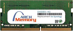 4GB D4ES01-4G DDR4-2666 PC4-21300 260-Pin ECC Sodimm RAM Replacement Memory for Synology