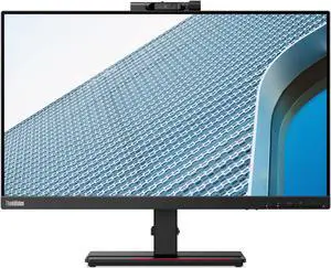 Lenovo ThinkVision T24v-20 61FCMAR6US 23.8" LED Monitor, Raven Black