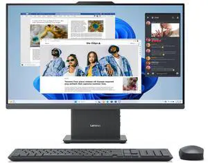 Lenovo IdeaCentre AIO AMD Desktop, 27" FHD IPS  14ms,Ryzen 7 8845HS,16GB, AMD Radeon 780M, 1TB SSD,Win 11 Home