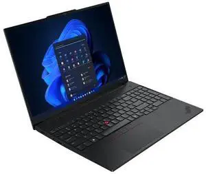 Lenovo ThinkPad E16 Gen 3 Intel Laptop, 16" IPS 60Hz, Intel Core 7 240H, 32GB, 1TB SSD Lenovo ThinkPad E16 Gen 3 Intel Laptop, 16" IPS 60Hz, Intel Core 7 240H, 32GB, 1TB SSD