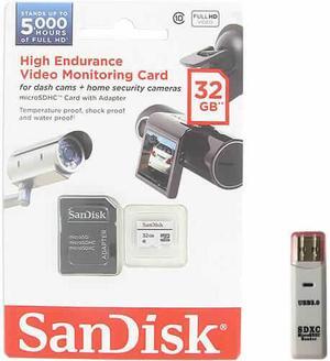 SanDisk Kit of Qty 5 x Sandisk 16GB SDHC SDSDUNC-016G-GN6IN Card with 1 USB Reader