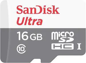 SanDisk Kit of Qty 2 x SanDisk Ultra 16GB microSDHC SDSQUNS-016G-GN3MN