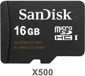 SanDisk Kit of Qty 500 x SanDisk Edge 16GB microSDHC SDSDQAB-016G
