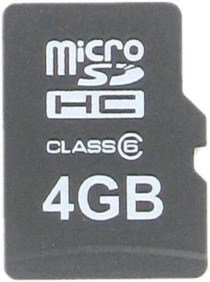 Delkin BBMICROSDPRO2-4GB CRF 4GB 8p MSDHC Class 6 Micro Secure Digital High Capacity Card Bulk