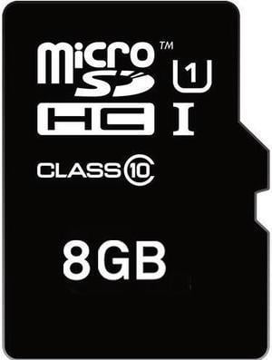 Delkin S208APG4X-U1041-P CVQ 8GB 8p MSDHC Class 10 UHS-I U1 micro Secure Digital High Capacity Card Bulk New