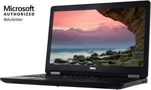 Dell Latitude E5570 15.6" FHD, Core i7-6600U 2.6GHz, 16GB RAM, 512GB Solid State Drive, Windows 10 Pro 64Bit, CAM, (Certified Renewed)