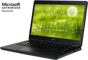 Dell Latitude 5480 14" HD, Core i5-6200U 2.3GHz, 8GB RAM, 512GB Solid State Drive, Windows 10 Pro 64Bit, CAM, (Certified Renewed)