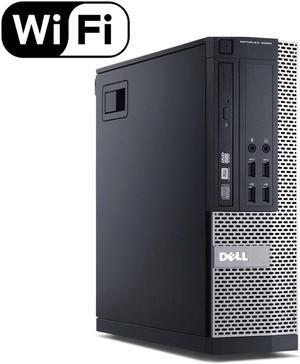 Fast Dell Optiplex 9020 Small Form Business Desktop Mini Tower Computer PC (Intel Core i5-4570, 8GB Ram, 256GB SSD, WIFI, DVD-RW) Win 10 Professional (Renewed)