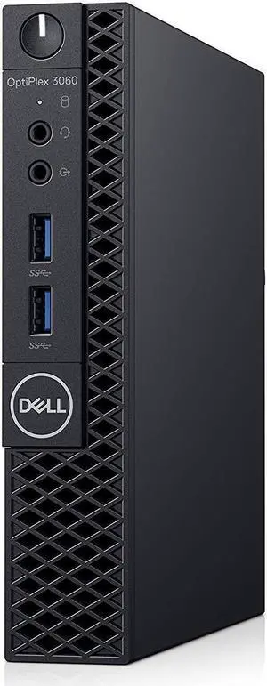Dell OP3060MFFXKF5K OptiPlex 3060 XKF5K Micro PC with Intel Core i5-8500T 2.1 GHz Hexa-core, 8GB RAM, 256GB SSD, Windows 10 Pro 64-bit (Renewed)