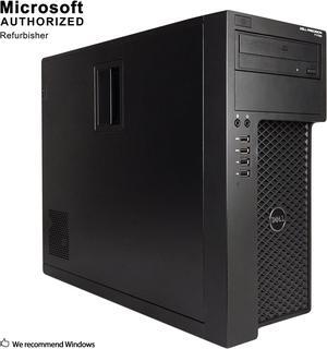 Dell Precision T1700 Tower Desktop PC, Intel Quad Core i7-4770 up to 3.9GHz, 16G DDR3, 512G SSD + 2T, DVD, WiFi, BT 4.0, Windows 10 64 Bit-Multi-Language Supports English/Spanish/French(Renewed)