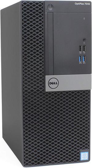 Dell Optiplex 7040 Mini Tower Desktop, Intel Quad Core i5 6500 3.2Ghz, 8GB DDR4, 512GB SSD Hard Drive, HDMI, Windows 10 Pro (Renewed)