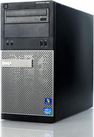 Dell Optiplex 390 Tower Business High Performance Desktop Computer PC Wi-Fi (Intel Quad-Core i5-2400 up to 3.4GHz, 8GB DDR3 Memory, 2TB HDD, DVD, Windows 10 Pro 64-bit HDMI (Renewedd)